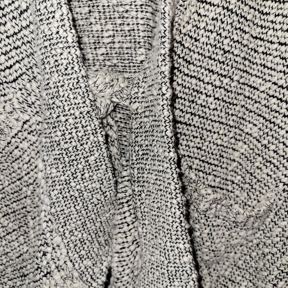 Mod Ref Cream Texture Knit Wrap Cardigan - image 4